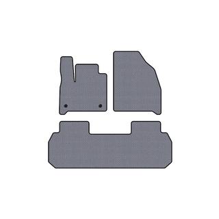 Rubber Floor Mats Carsuit (2 Rows, Grey) photo 1