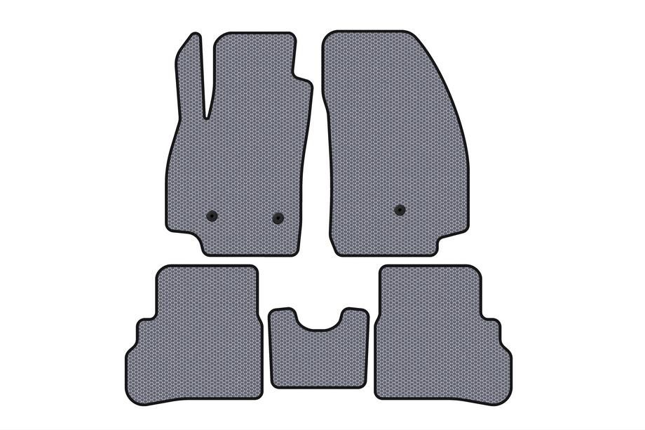 Chevrolet Spark 2015-2023 Rubber floor mats Carsuit (2018-2023, gray) Photo 1