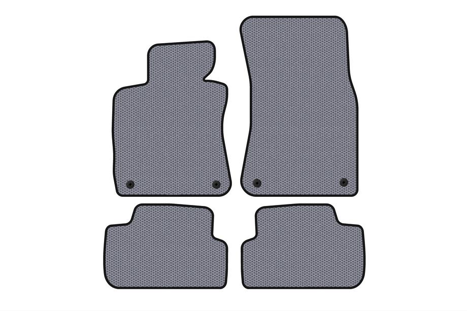 BMW 6 Series E63/E64 2003-2010 Rubber Floor Mats Carsuit (Gray) Image