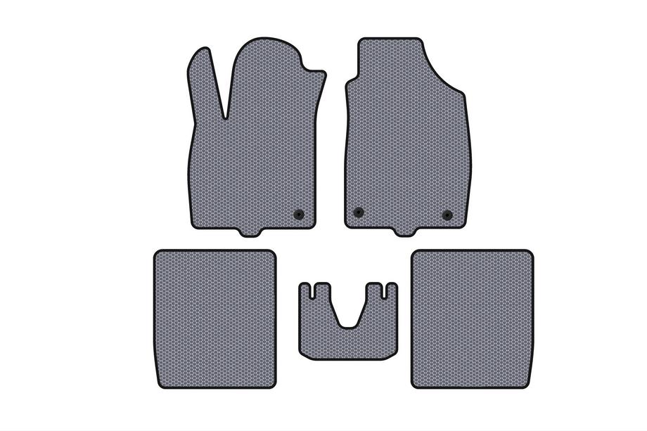 Fiat Panda 2003-2011 Rubber Floor Mats Carsuit (Gray) Image
