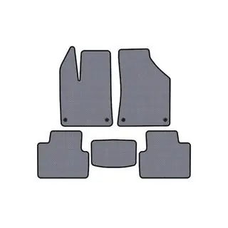 Rubber Floor Mats Carsuit (Gray)