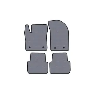 Rubber Floor Mats Carsuit (SD, Gray)