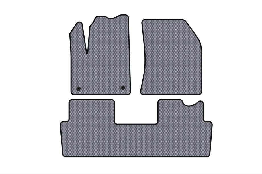 Citroen DS-7 2017- Rubber floor mats Carsuit (2018+, gray) Image