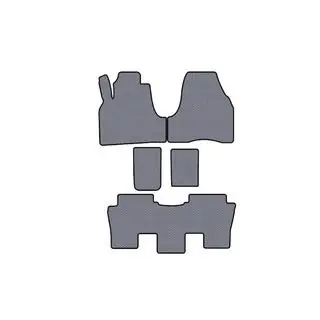 Rubber Floor Mats Carsuit (Gray)