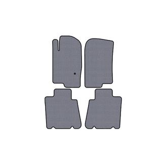 Rubber Floor Mats Carsuit (2 Rows, Grey) photo 1