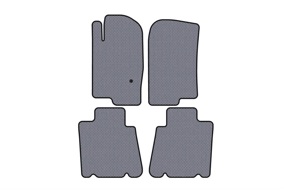 Ford Explorer 2001-2005 Rubber Floor Mats Carsuit (2 Rows, Grey) Image