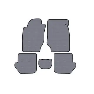 Rubber Floor Mats Carsuit (Gray) photo 1