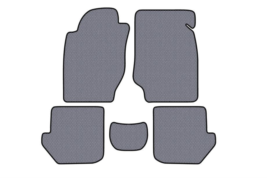 Toyota Rav 4 1996-2001 Rubber Floor Mats Carsuit (Gray) Image