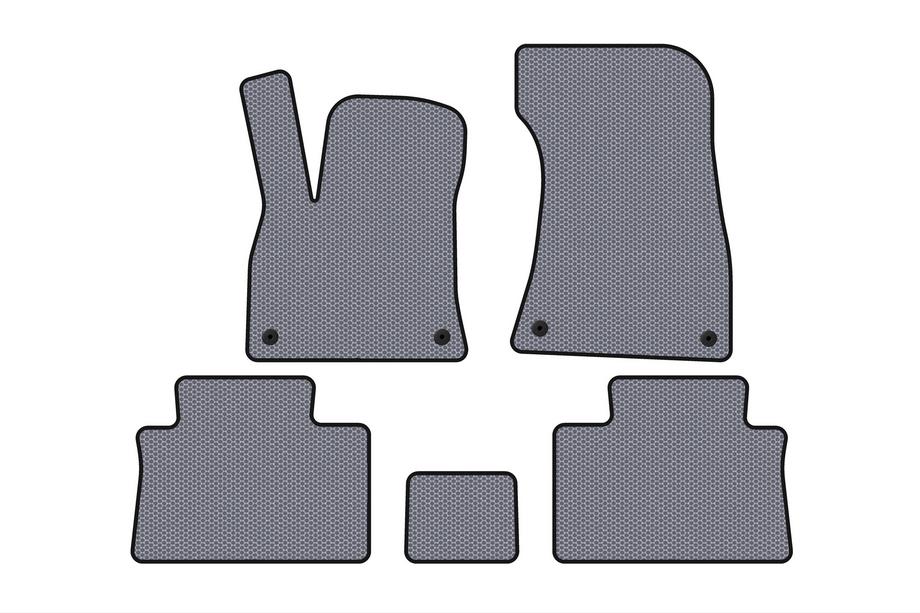 Audi e-Tron 2018-2022 Rubber floor mats Carsuit (Sportback, gray) Photo 1