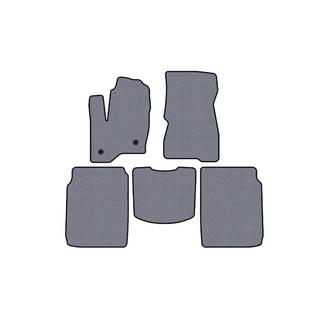 Rubber floor mats Carsuit (2 rows, 2013-2019, gray) Ford Flex 2009-2019 photo 1