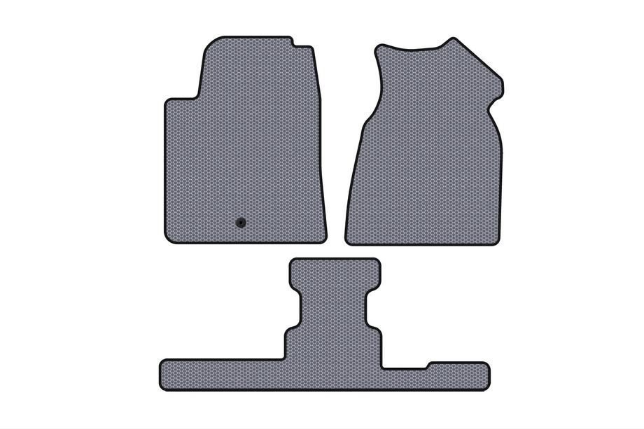 GMC Acadia 2006-2017 Rubber floor mats Carsuit (1+3 row, 2013-2017, gray) Image