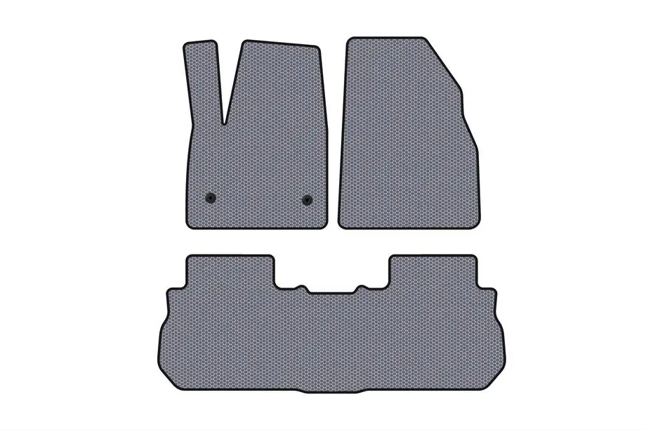 GMC Acadia 2017- Rubber floor mats Carsuit (2 rows, 2017-2019, gray) Image