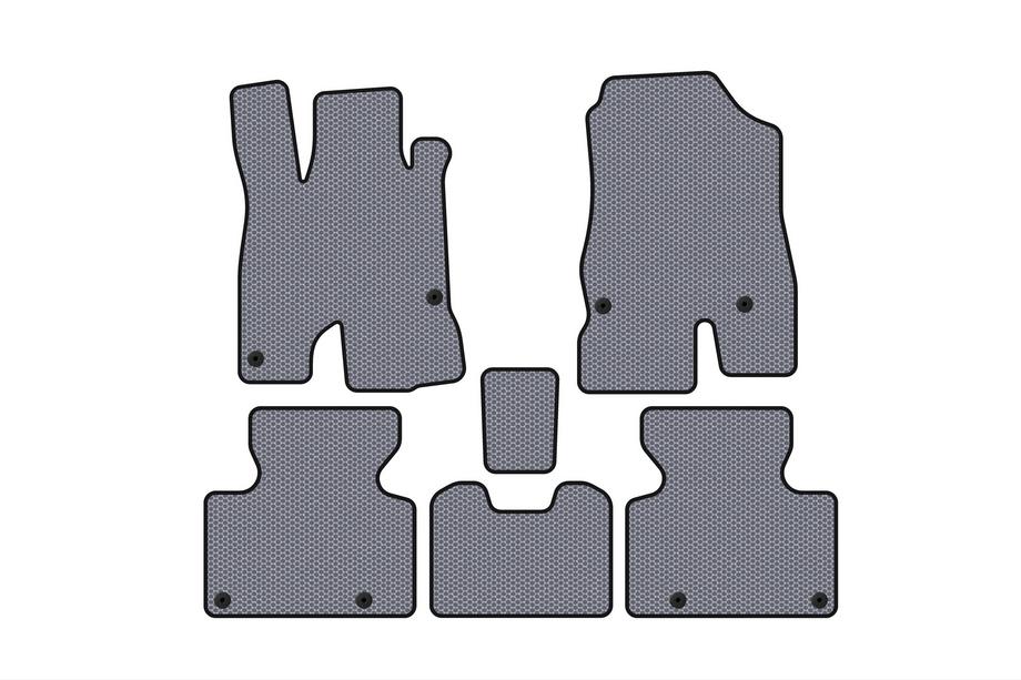Honda Clarity 2016- Rubber Floor Mats Carsuit (Gray) Image