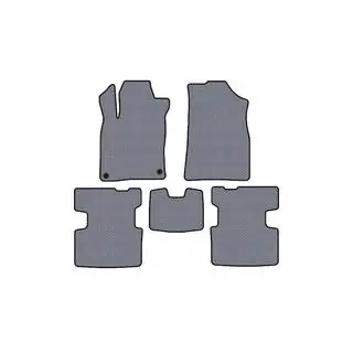 Rubber Floor Mats Carsuit (Gray) photo 1