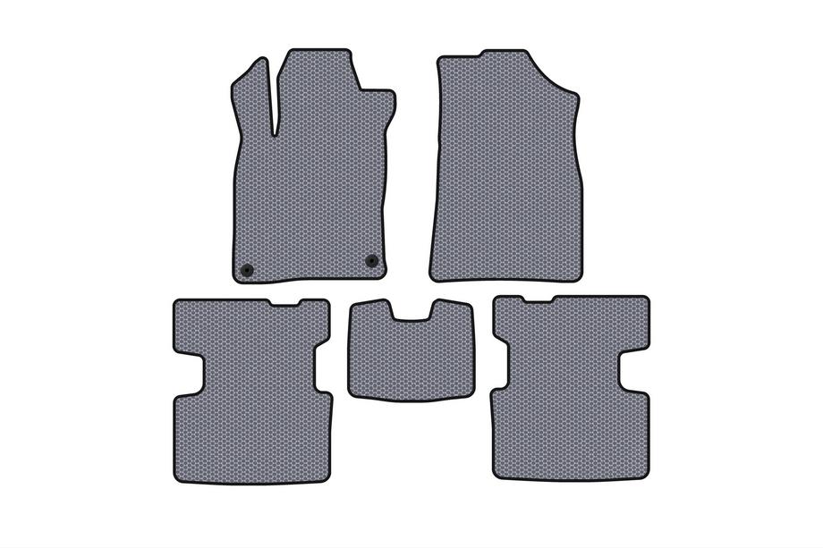 Honda Insight III 2018-2022 Rubber Floor Mats Carsuit (Gray) Image