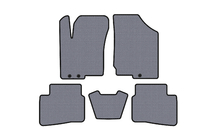 Kia Forte 2008–2024 Rubber Floor Mats Carsuit (2008-2012, Gray) photo 1