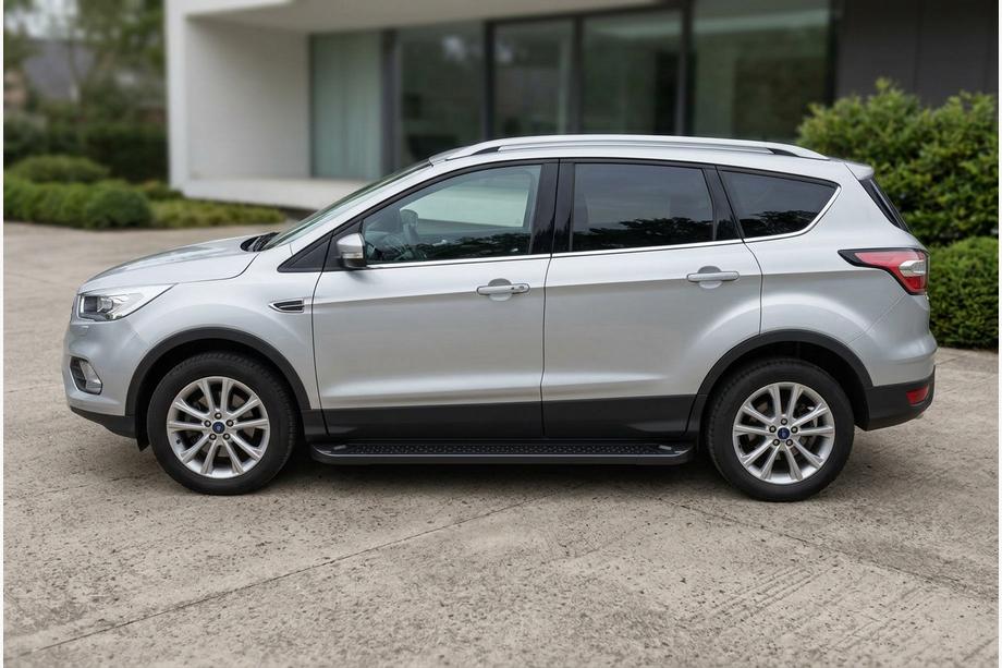 Ford Kuga/Escape 2013-2019 Side Steps Allmond Black (2 pcs, Aluminum) Image