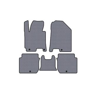 Rubber floor mats Carsuit (2016-2018, gray) photo 1