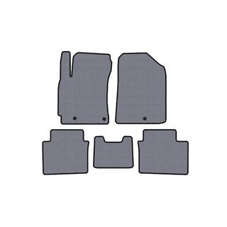 Rubber floor mats Carsuit (2018-2021, gray) photo 1