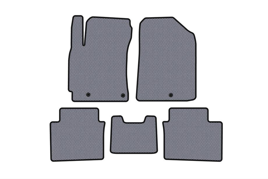 Kia Forte 2008–2024 Rubber floor mats Carsuit (2018-2021, gray) Image