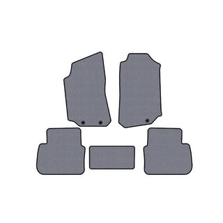Rubber Floor Mats Carsuit (Gray) Saab 9-5 1997-2010 photo 1