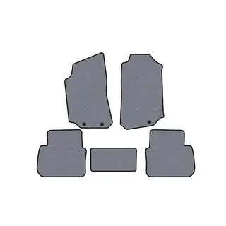 Rubber Floor Mats Carsuit (Gray) photo 1
