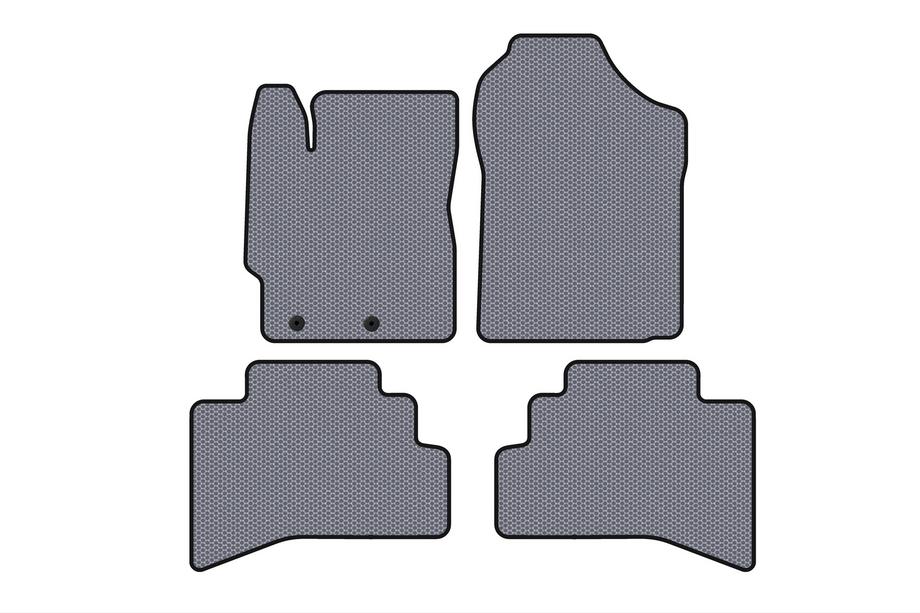 Toyota Prius C 2012-2019 Rubber Floor Mats Carsuit (Gray) Image