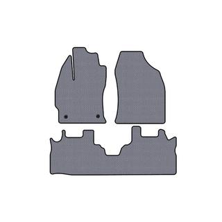 Rubber Floor Mats Carsuit (2 Rows, Grey) photo 1