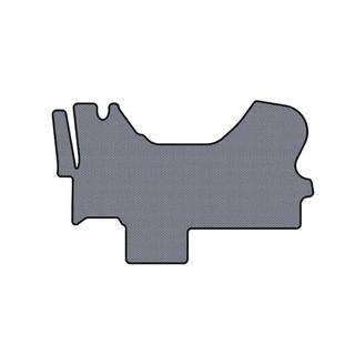 Rubber Floor Mats Carsuit (Gray) Iveco Daily 2006-2014 photo 1