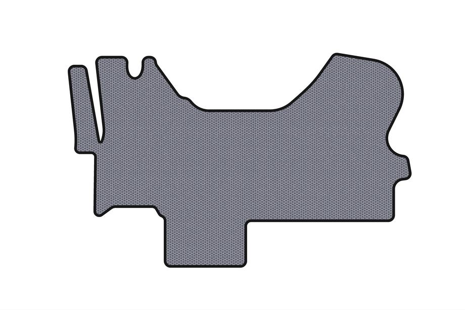 Iveco Daily 2006-2014 Rubber Floor Mats Carsuit (Gray) Image