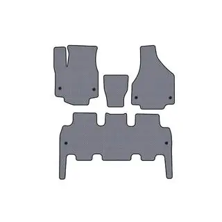 Rubber Floor Mats Carsuit (Gray) photo 1