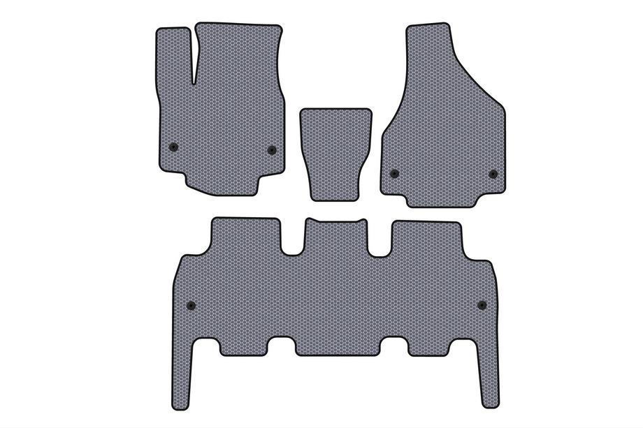 Chrysler Pacifica 2016- Rubber Floor Mats Carsuit (Gray) Image
