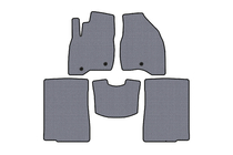 Ford Explorer 2011-2019 Rubber floor mats Carsuit (2015-2017, 2 rows, 7-seater, gray) photo 1