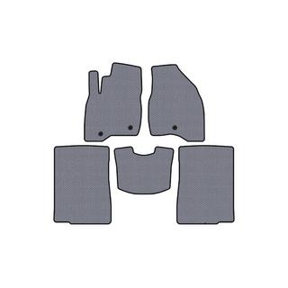 Rubber floor mats Carsuit (2015-2017, 2 rows, 7-seater, gray) photo 1