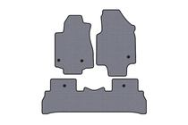 Honda Pilot 2008-2015 Rubber floor mats Carsuit (2008-2012, 7-seater, gray) photo 1