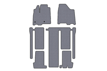 Toyota Sienna 2010-2020 Rubber floor mats Carsuit (3 rows, gray) photo 1