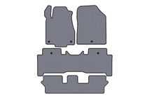 Acura MDX 2007-2013 Rubber floor mats Carsuit (3 rows, gray) photo 1