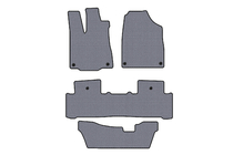 Acura MDX 2013-2020 Rubber floor mats Carsuit (3 rows, gray) photo 1