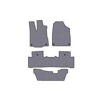 Rubber floor mats Carsuit (3 rows, gray) Acura MDX 2013-2020 photo 1