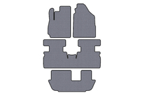 Jetour X70 2018- Rubber floor mats Carsuit (3 rows, gray) photo 1