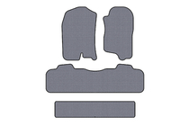 Chevrolet Tahoe 2007-2014 Rubber floor mats Carsuit (3 rows, 2007-2014, gray) photo 1