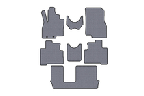 Mitsubishi Grandis 2003-2011 Rubber floor mats Carsuit (3 rows, gray) photo 1
