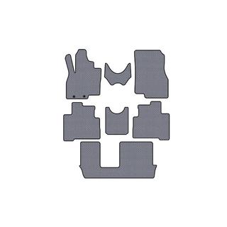 Rubber floor mats Carsuit (3 rows, gray) Mitsubishi Grandis 2003-2011 photo 1