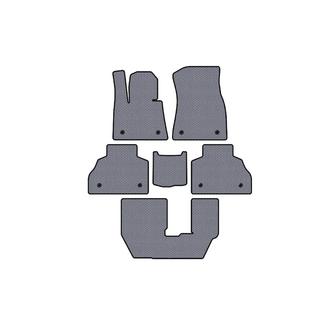 Rubber floor mats Carsuit (3 rows, gray) BMW X7 G07 2019- photo 1