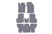 Dacia Lodgy 2012-2022 Rubber Floor Mats Carsuit (3 Rows, 7-Seater, Grey) photo 1
