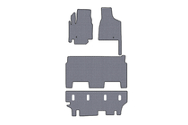 Dodge Grand Caravan V 2008-2020 Rubber floor mats Carsuit (2008-2020, 3 rows, 8-seater/Trim SXT, gray) photo 1