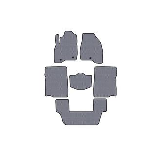 Rubber floor mats Carsuit (2017-2019, 3rd row, 7-seater, grey) photo 1