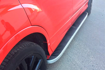 Ford Kuga/Escape 2013-2019 Side Steps Tayga Grey (2 pcs, Aluminum) photo 6