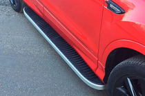 Ford Kuga/Escape 2013-2019 Side Steps Tayga Grey (2 pcs, Aluminum) photo 7