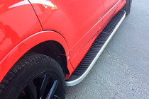 Ford Kuga/Escape 2013-2019 Side Steps Tayga Grey (2 pcs, Aluminum) photo 8